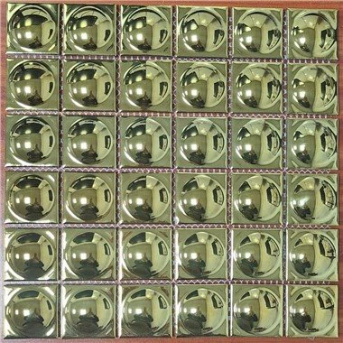 Гръб от мозайка от неръждаема стомана